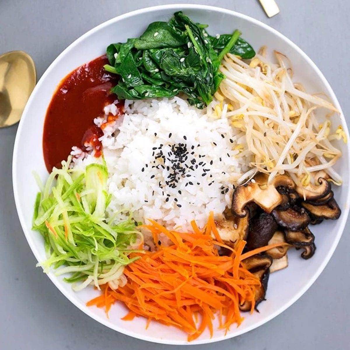 Vegetarian Bibimbap