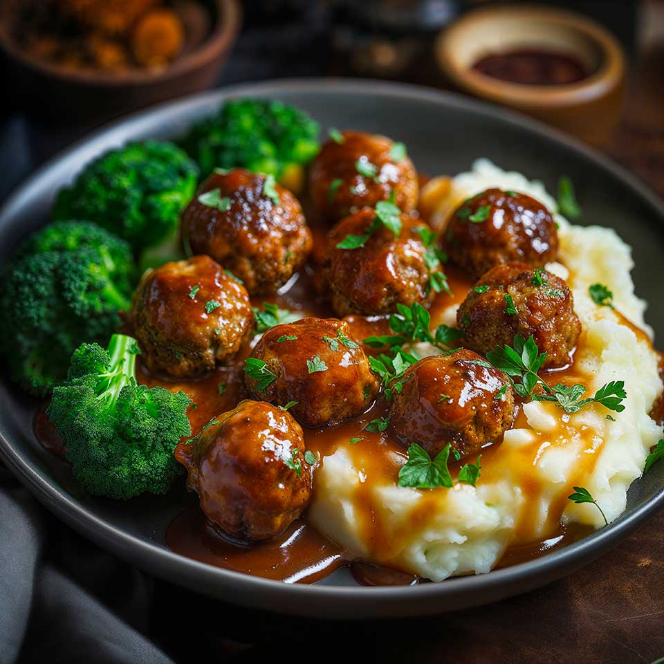 Swedish Veggie Köttbullar